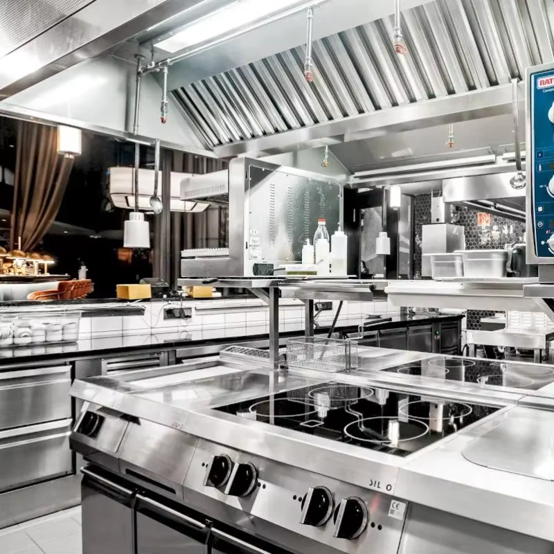 Commercial Kitchen Projects - Restaurant Kitchen Project Fast Food Cafe