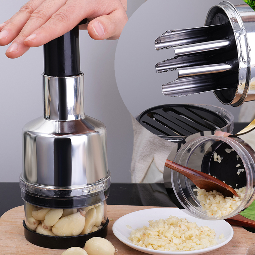 Commercial Kitchen Products - Stainless Steel Garlic Press Crusher Manual