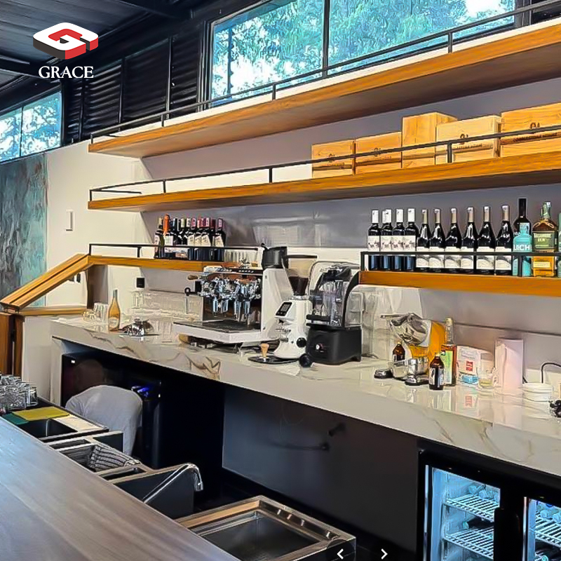Commercial Kitchen Projects - GRACE Manufacturer Factory - Coffee Bar