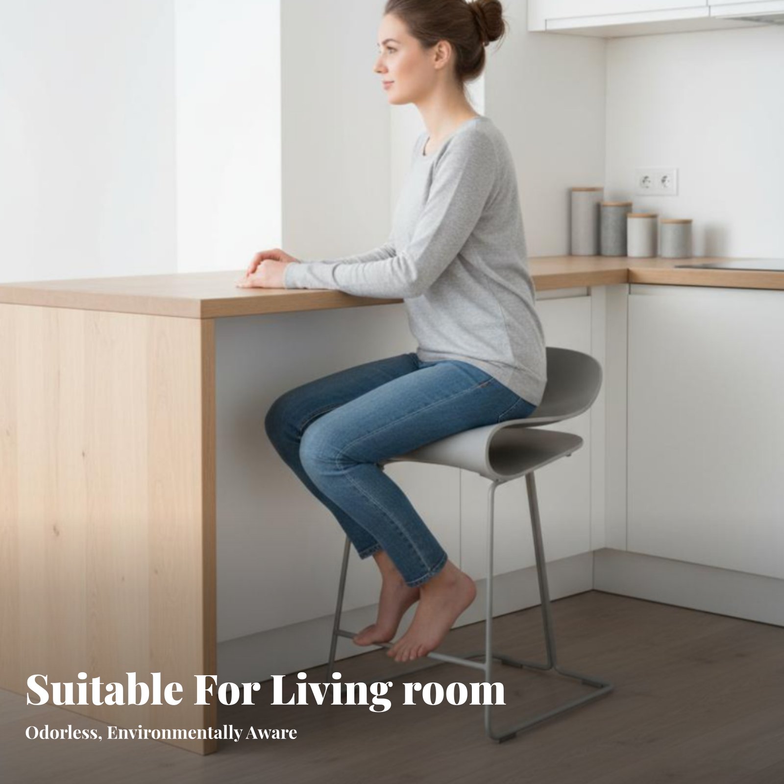 Commercial Kitchen Lighting Design - Red Shell Bar Stool Nordic Design