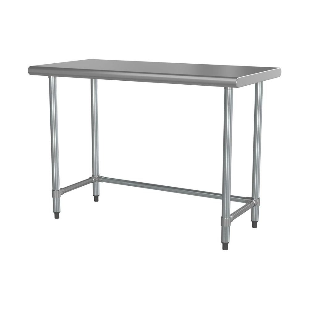 Commercial Kitchen Tables - 24 x 48 18-Gauge Stainless Steel