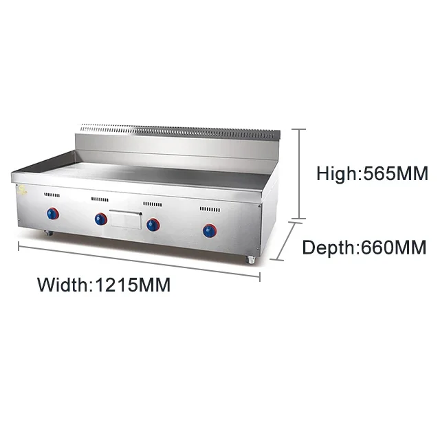 Gas Flat Griddle Commercial Re - Commercial Kitchen Griddle incelemesi ve fiyatı