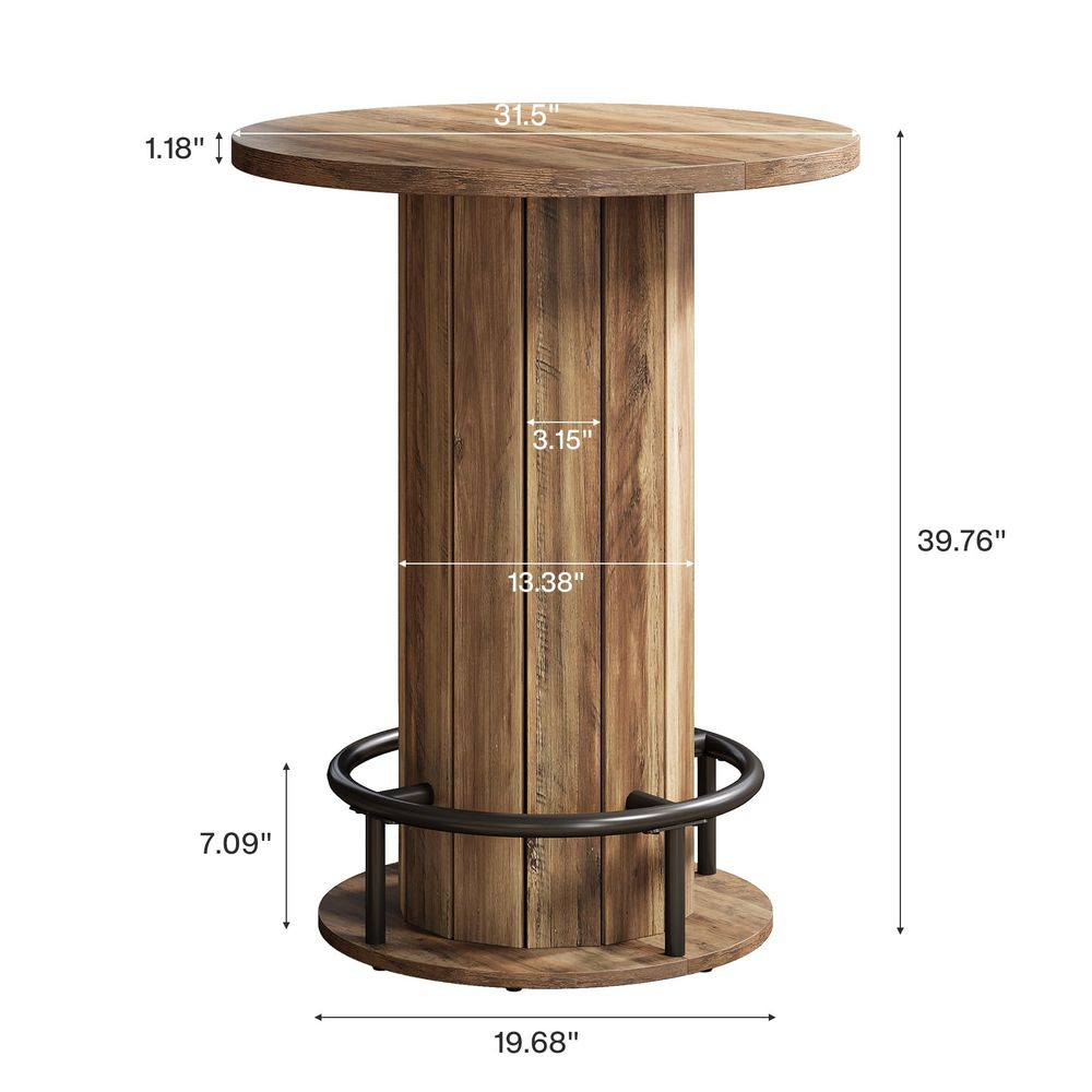 Round Dining Table Set of 4, B - Commercial Kitchen Tables incelemesi ve fiyatı