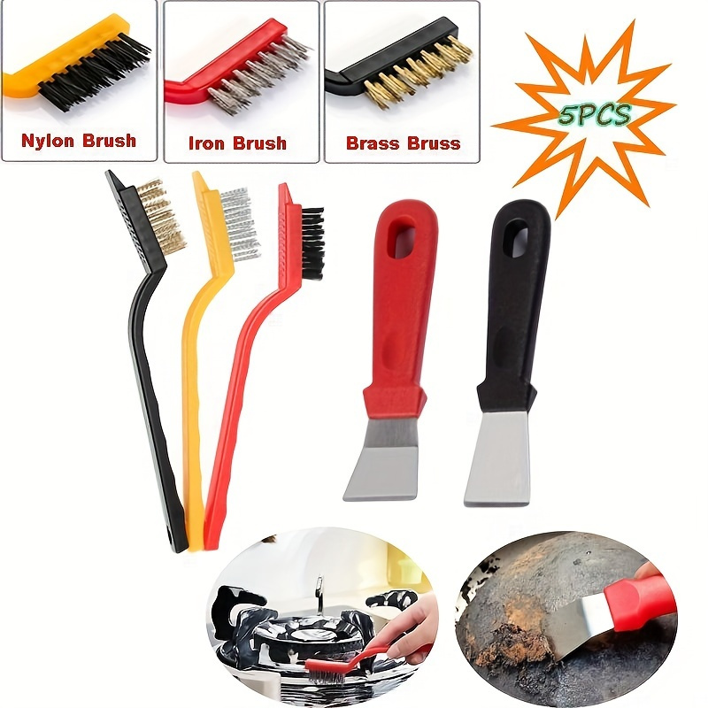 5-Piece Kitchen Cleaning Brush - Commercial Kitchen Vent Hood incelemesi ve fiyatı