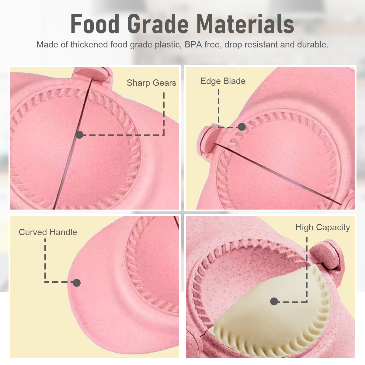 7Pcs Dumpling Maker Reusable D - Commercial Kitchen Products incelemesi ve fiyatı