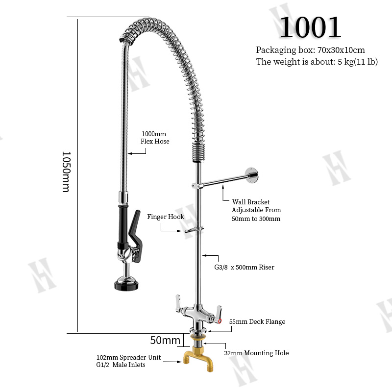 Pre Rinse Sprayer Commercial K - Commercial Kitchen Taps incelemesi ve fiyatı