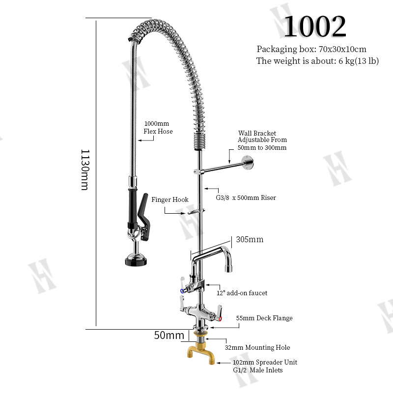 Pre Rinse Sprayer Commercial K - Commercial Kitchen Taps incelemesi ve fiyatı