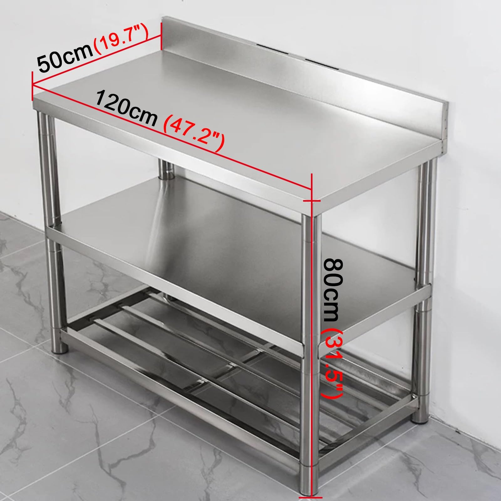 kz-Work Table Stainless Steel  - Commercial Kitchen Tables incelemesi ve fiyatı