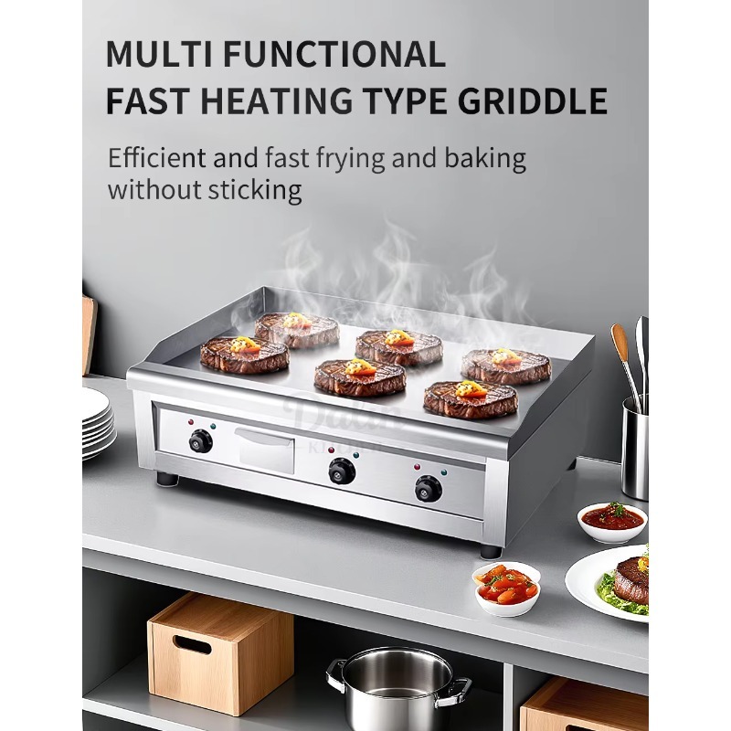16mm Commercial Restaurant Kit - Electric Griddle Flat Top incelemesi ve fiyatı
