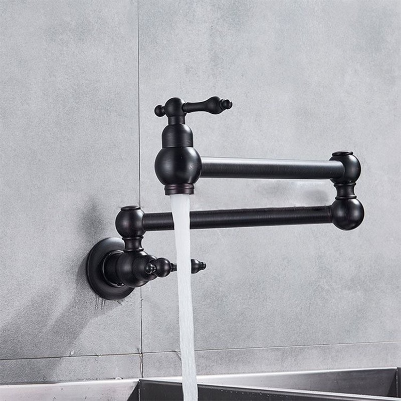 Black Pot Filler Tap Wall Moun - Commercial Kitchen Taps incelemesi ve fiyatı