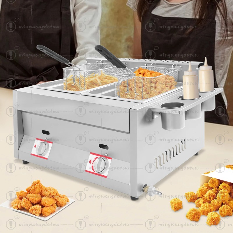 NEW Commercial Gas Deep Fryer  - Commercial Kitchen Appliances incelemesi ve fiyatı