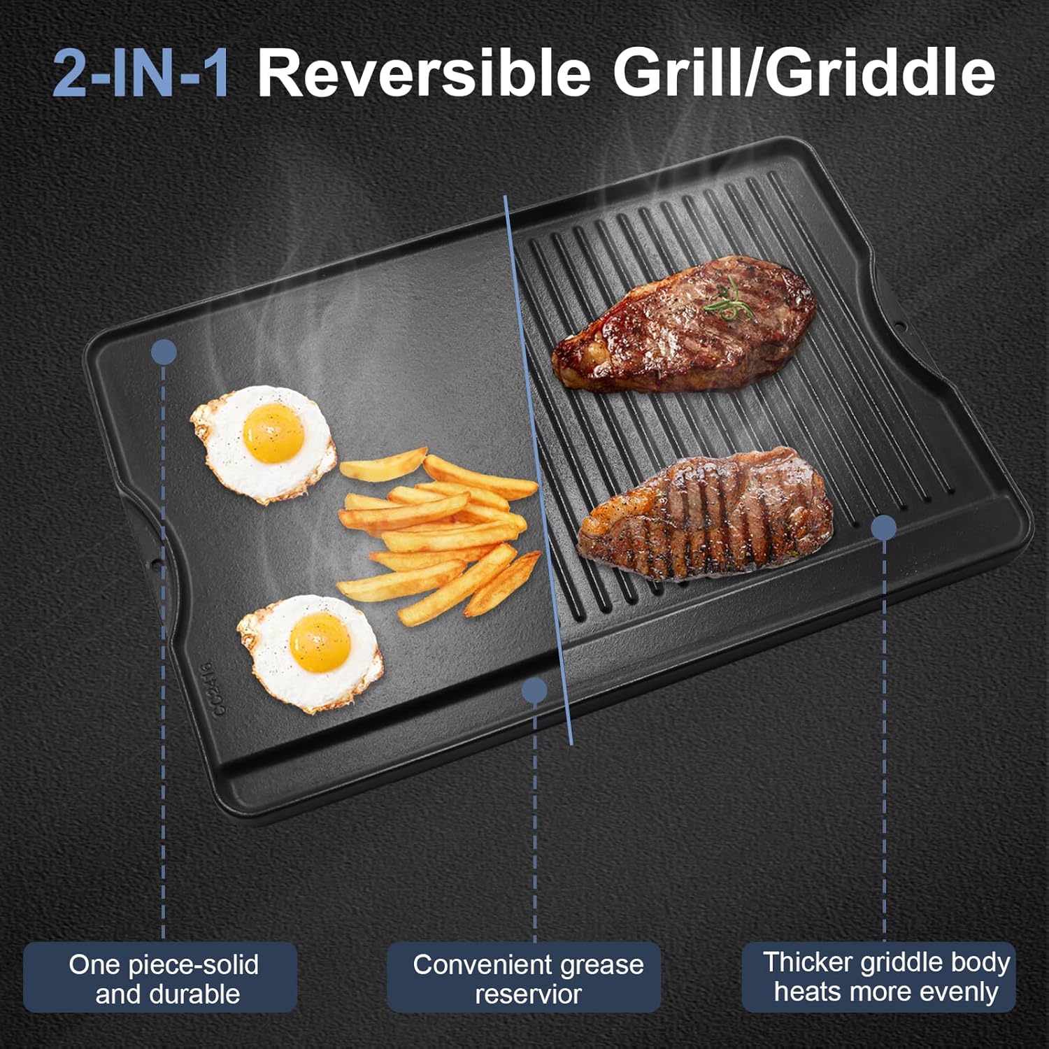 Flat Griddle Top Plate Replace - Electric Griddle Flat Top incelemesi ve fiyatı