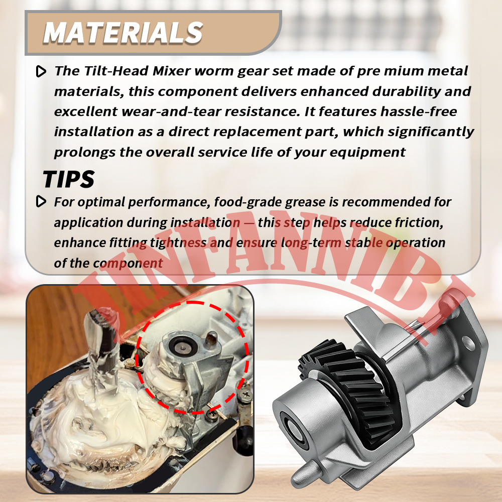 Worm Gear Assembly WP240309-2  - Commercial Kitchen Products incelemesi ve fiyatı