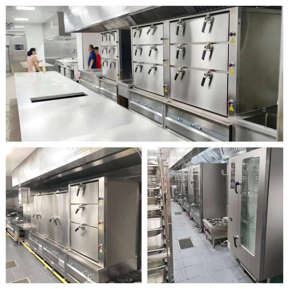 Commercial Gas Steam Cabinet S - Commercial Kitchen Projects incelemesi ve fiyatı