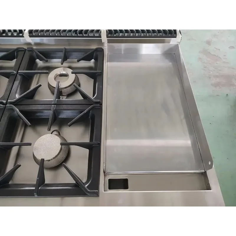 Table Top Gas Cooker with 4 Bu - Commercial Kitchen Griddle incelemesi ve fiyatı
