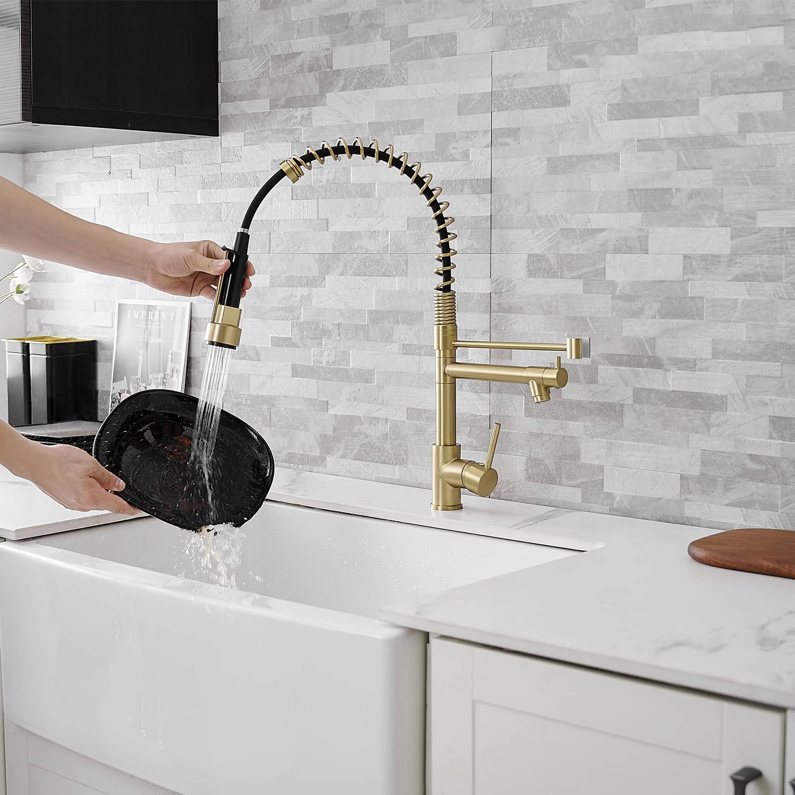 Flexible Kitchen Faucet with P - Commercial Kitchen Taps incelemesi ve fiyatı