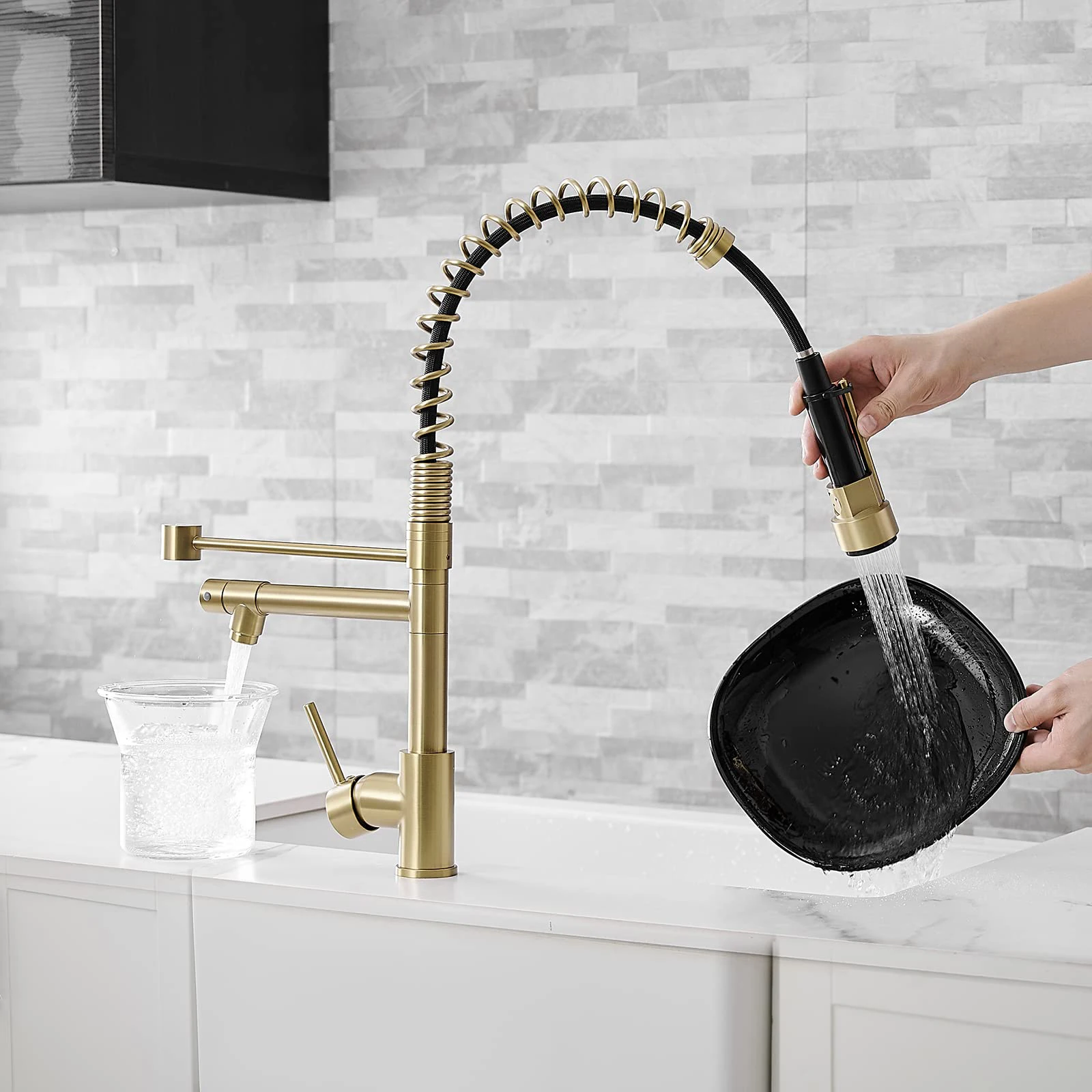 Flexible Kitchen Faucet with P - Commercial Kitchen Taps incelemesi ve fiyatı
