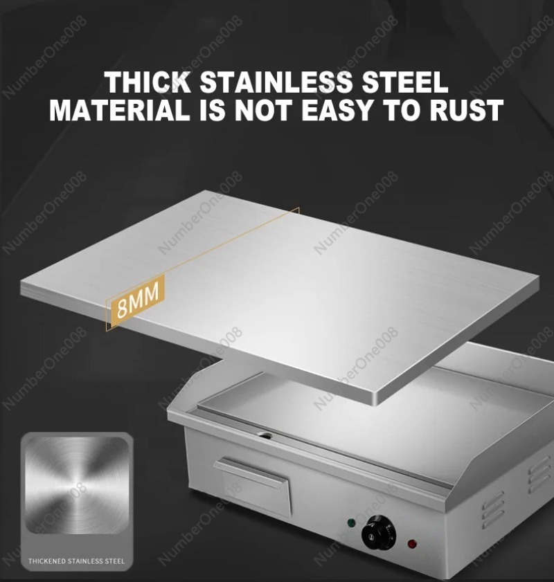 3000W Commercial Electric Grid - Commercial Kitchen Griddle incelemesi ve fiyatı