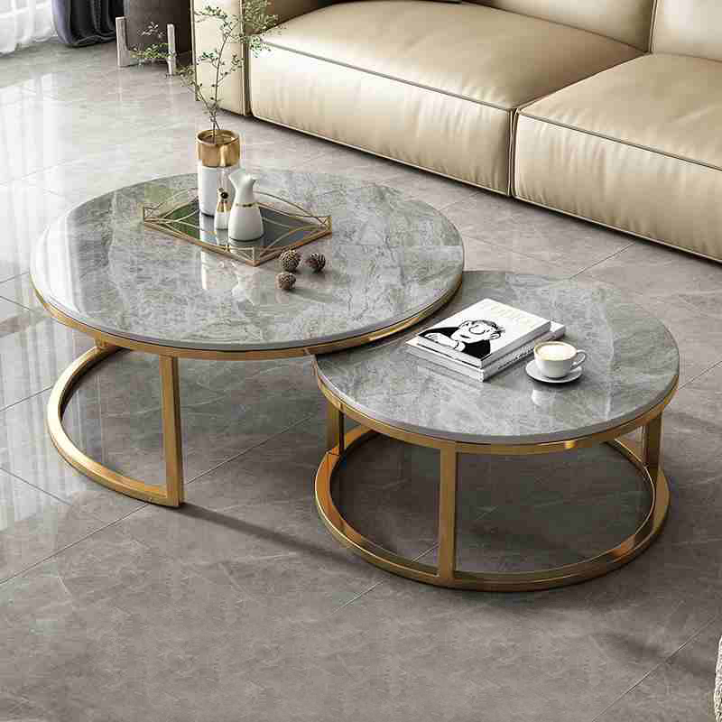 Nordic Luxury Marble Top Coffe - Commercial Kitchen Tables incelemesi ve fiyatı