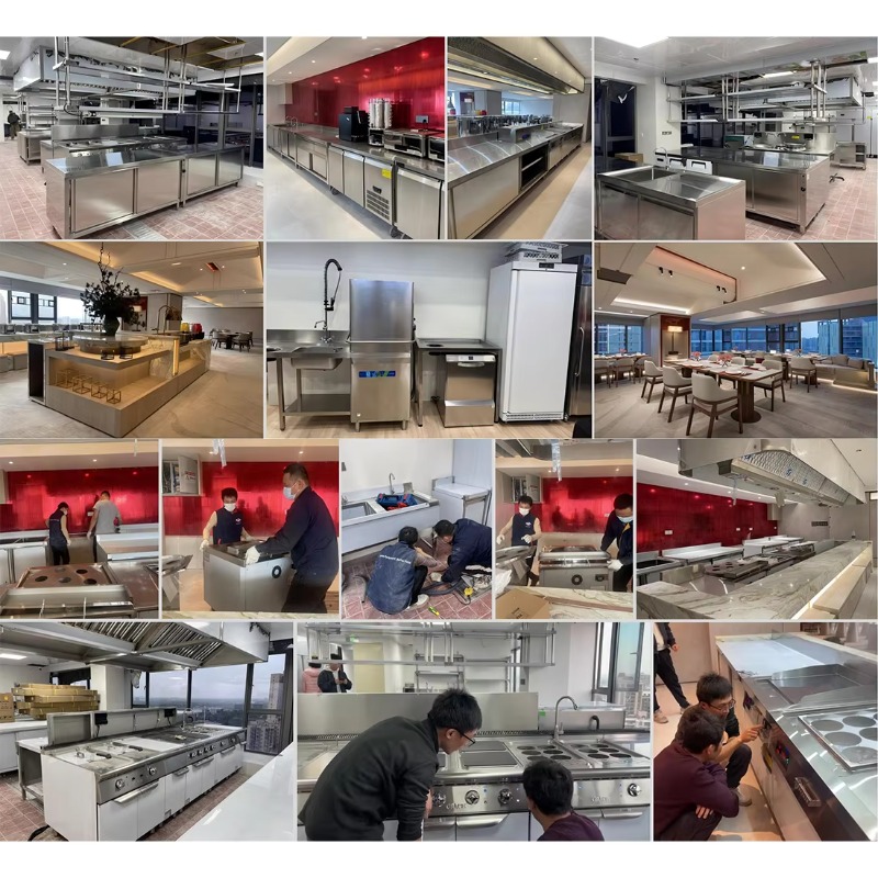 Stainless Steel Commercial Kit - Commercial Kitchen Projects incelemesi ve fiyatı