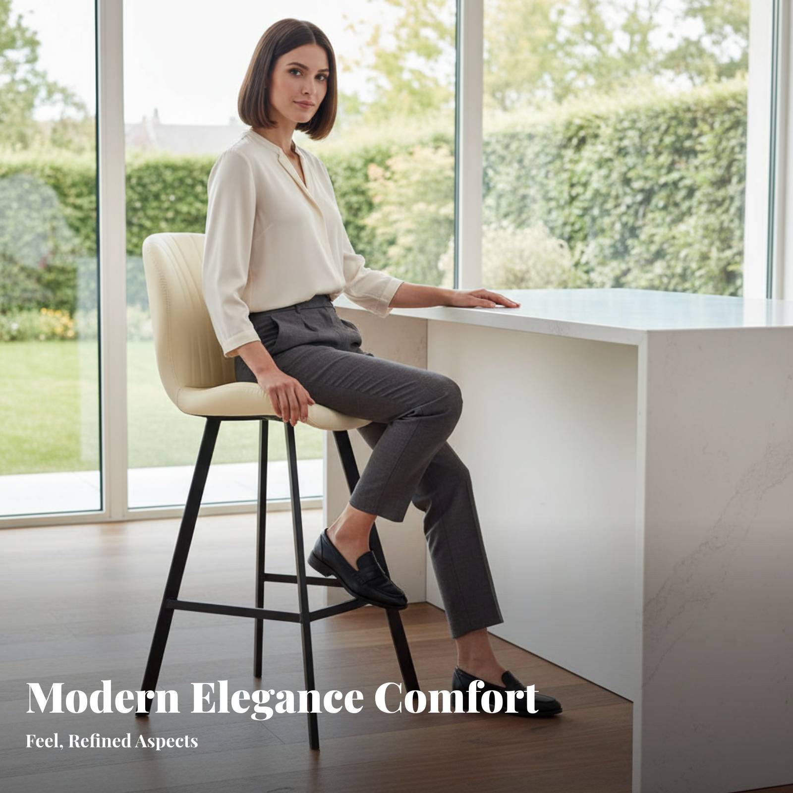 Upholstered Highrear Stool Lig - Commercial Kitchen Lighting Design incelemesi ve fiyatı