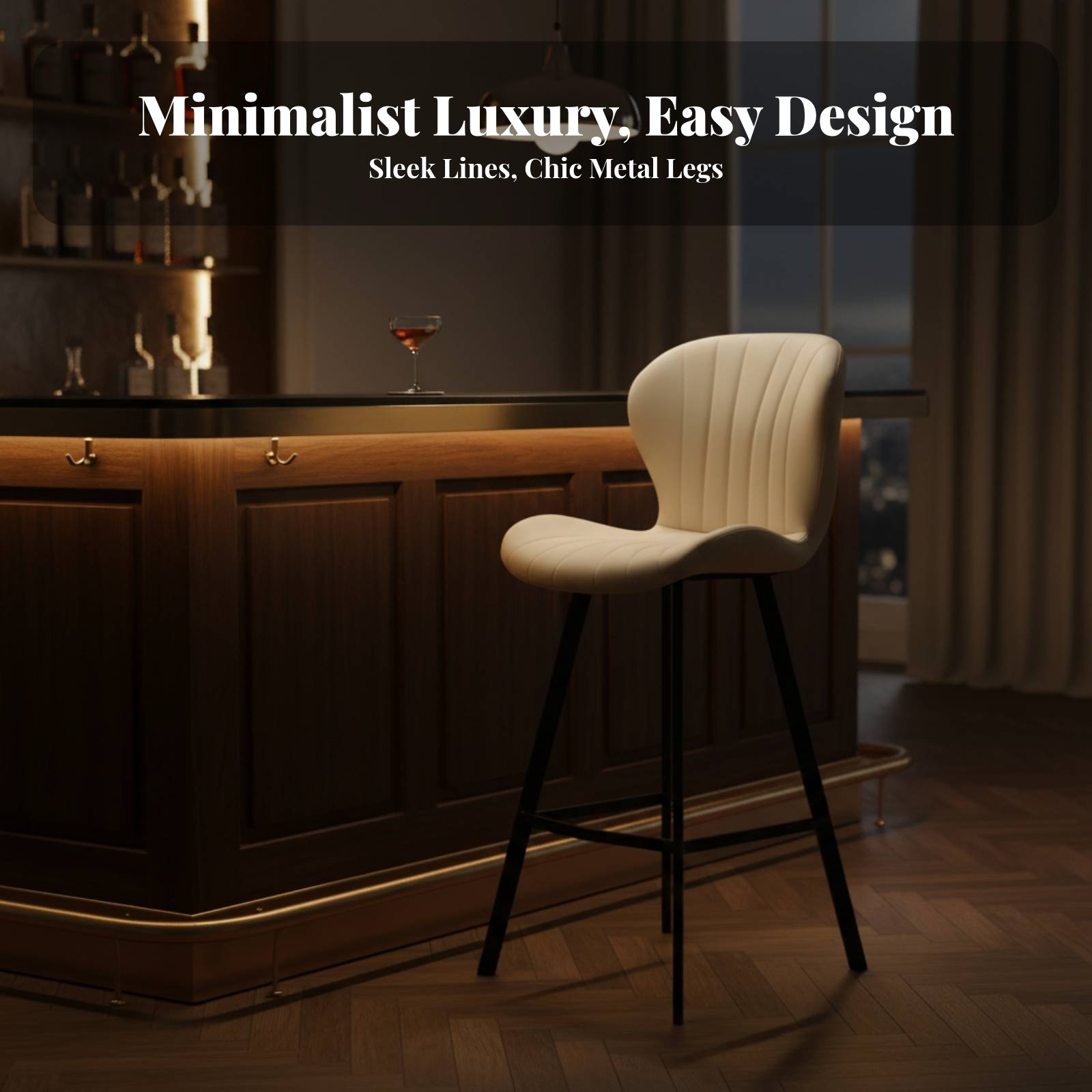 Upholstered Highrear Stool Lig - Commercial Kitchen Lighting Design incelemesi ve fiyatı