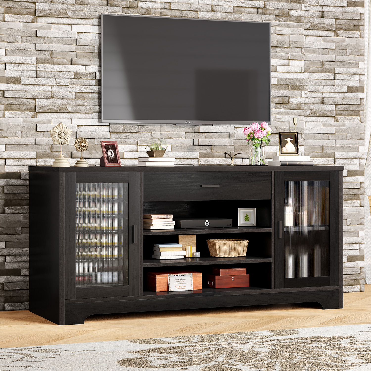 Wooden wine family bar cabinet - Commercial Kitchen Cabinet incelemesi ve fiyatı