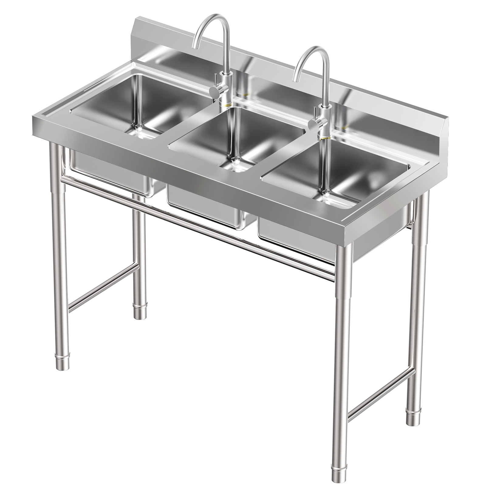Stainless Steel Sink, 3 Sink C - Commercial Kitchen Taps incelemesi ve fiyatı