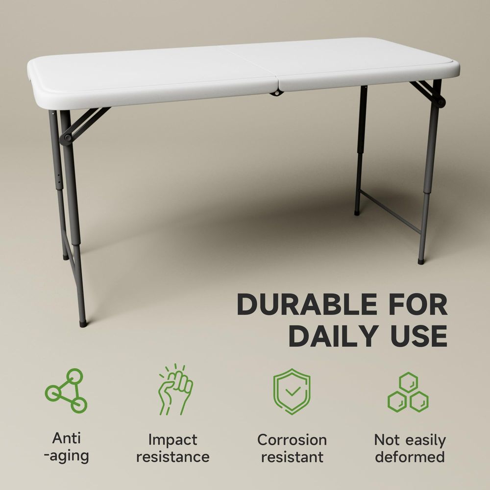 White 48 Round BiFolding Comme - Commercial Kitchen Tables incelemesi ve fiyatı