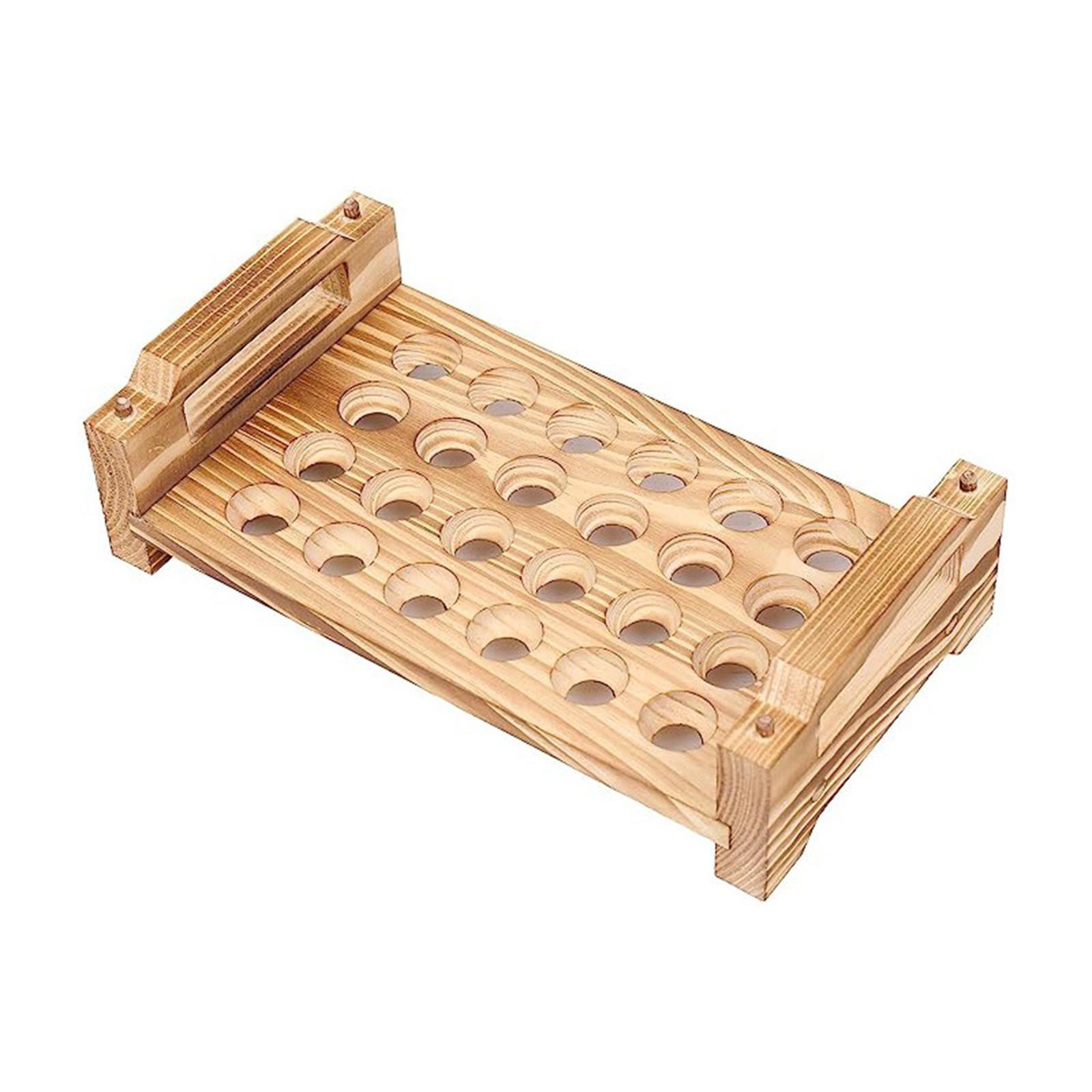 Stackable Wood Egg Holder Rack - Commercial Kitchen Cabinet incelemesi ve fiyatı