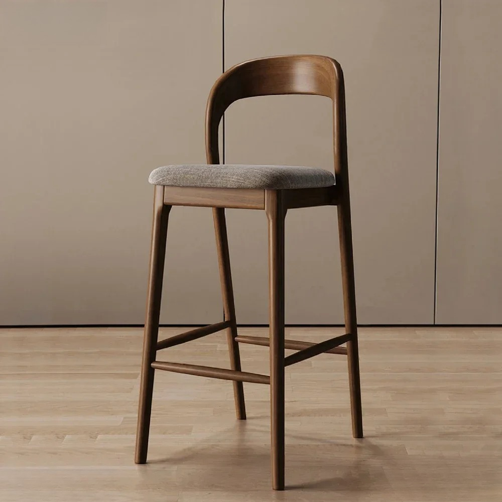 Kitchen Solid Wood Bar Chairs  - Commercial Kitchen Lighting Design incelemesi ve fiyatı