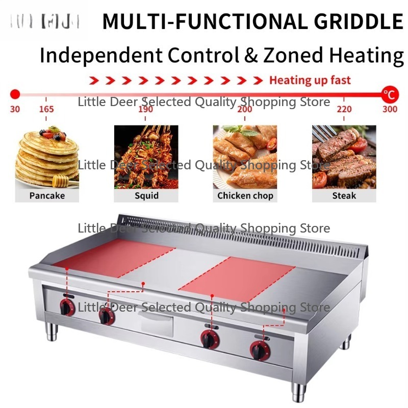 16mm Commercial Restaurant Kit - Electric Griddle Flat Top incelemesi ve fiyatı