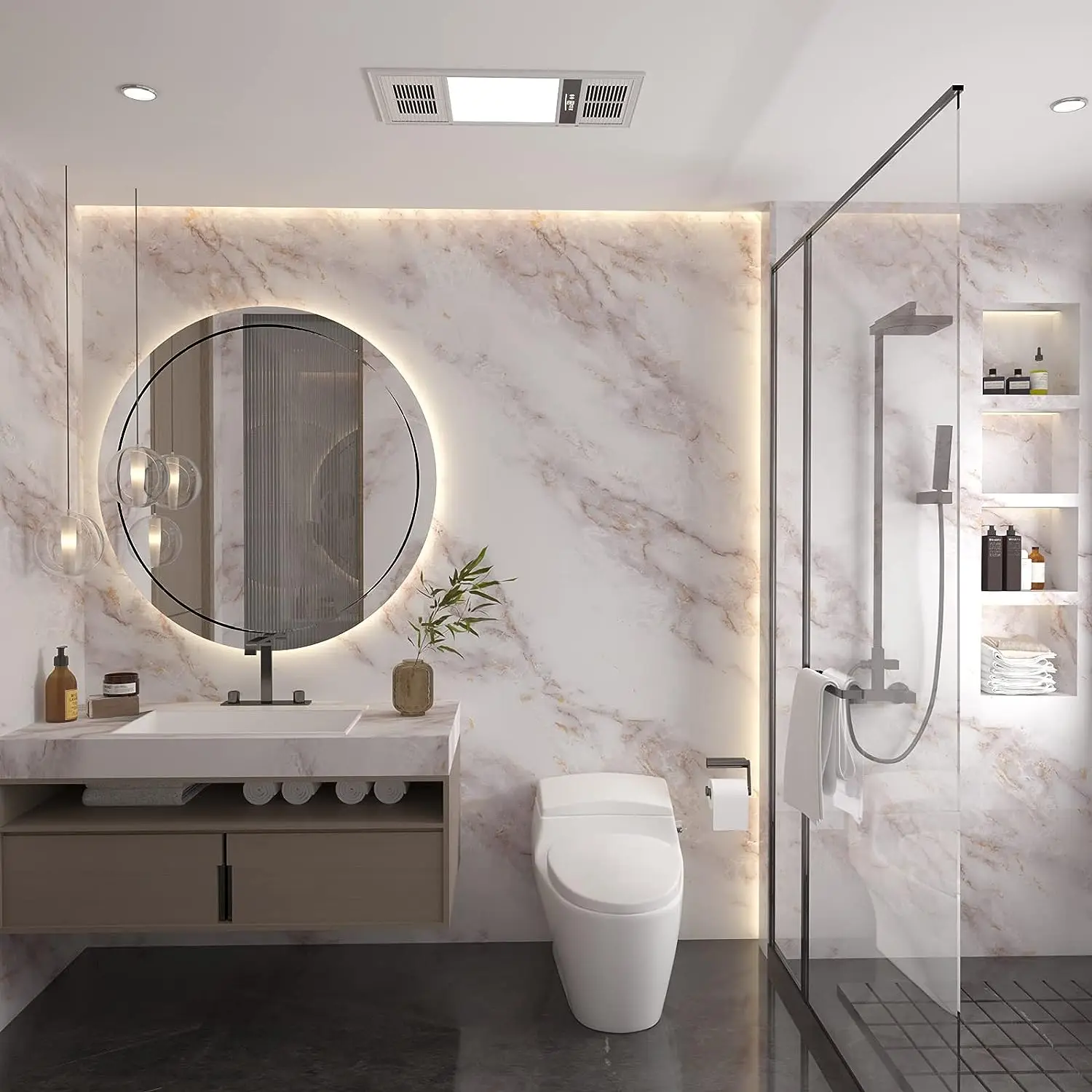 Matte Marble Self Adhesive Sti - Commercial Kitchen Tables incelemesi ve fiyatı