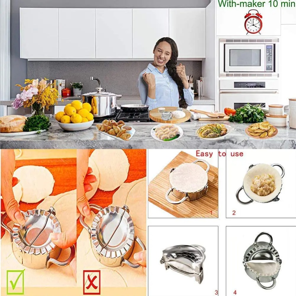 Stainless Steel Dumpling Maker - Commercial Kitchen Products incelemesi ve fiyatı