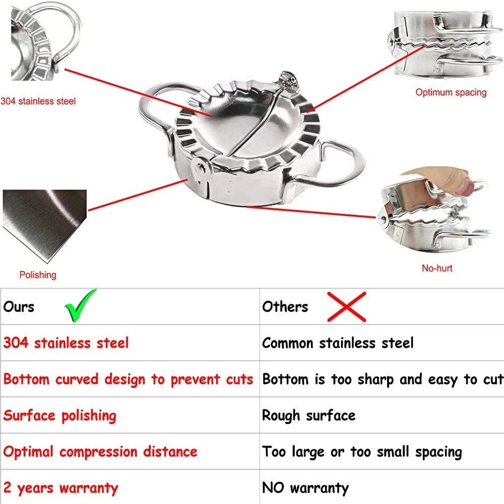 Stainless Steel Dumpling Maker - Commercial Kitchen Products incelemesi ve fiyatı