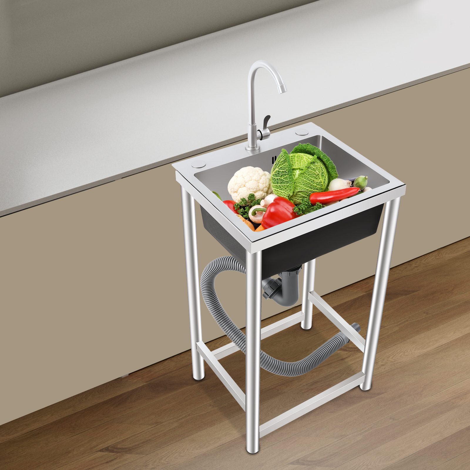 45x40x22cm Kitchens Single Bow - Commercial Kitchen Taps incelemesi ve fiyatı