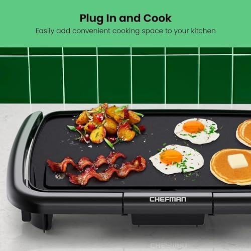 Chefman Electric Griddle – 10x - Electric Griddle Flat Top incelemesi ve fiyatı