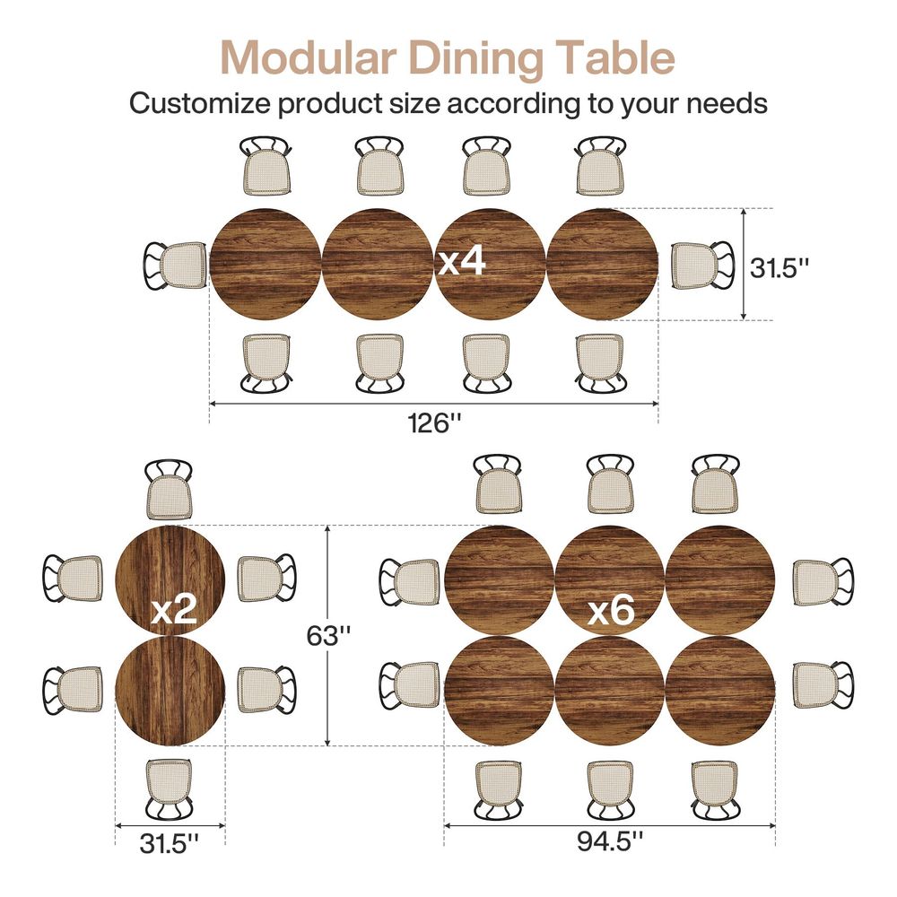 Round Commercial Dining Table  - Commercial Kitchen Tables incelemesi ve fiyatı