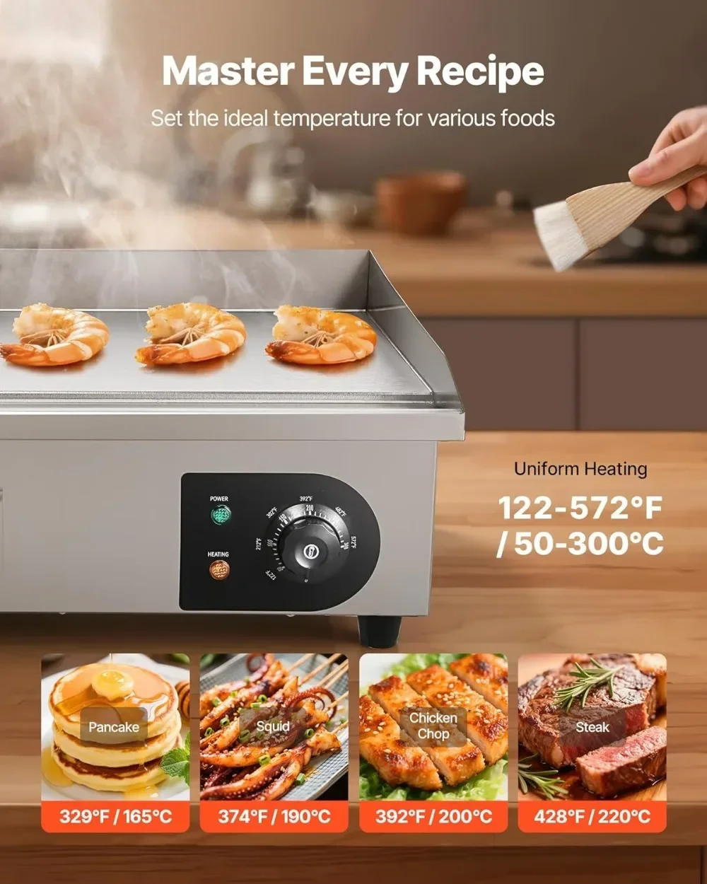 Hot-sellingCommercial Electric - Electric Griddle Flat Top incelemesi ve fiyatı
