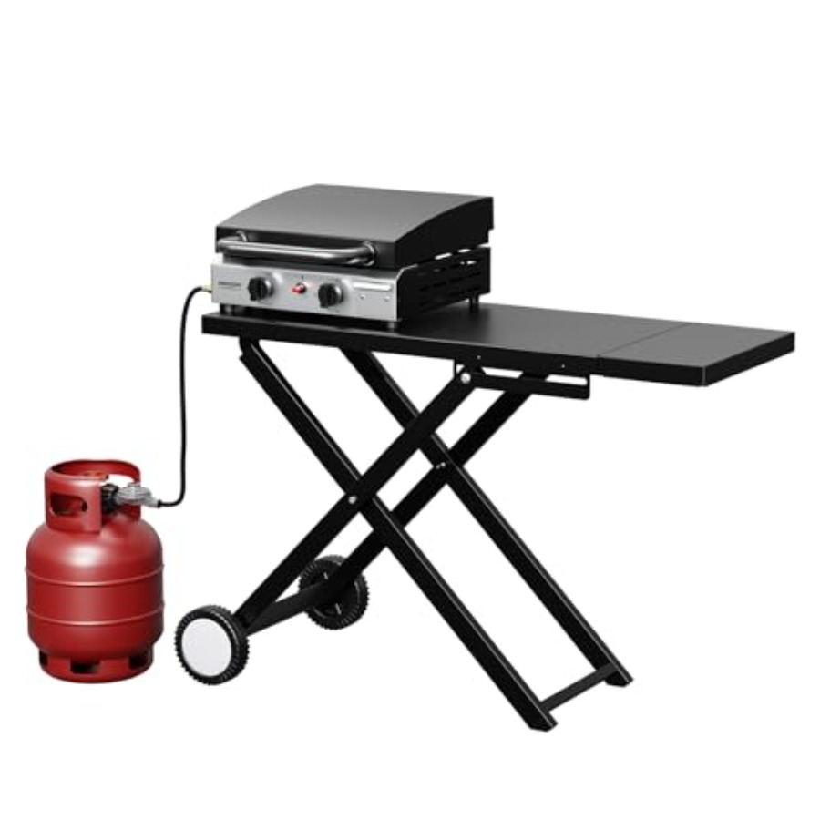 20000 BTU Foldable Flat Top Ga - Electric Griddle Flat Top incelemesi ve fiyatı