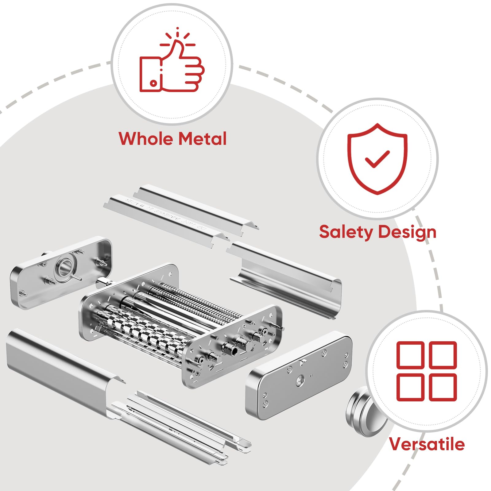 Gvode 3 in 1 Pasta Attachment  - Commercial Kitchen Products incelemesi ve fiyatı