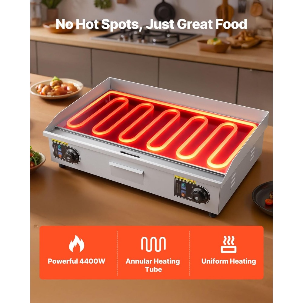 US Shipping Commercial Electri - Electric Griddle Flat Top incelemesi ve fiyatı