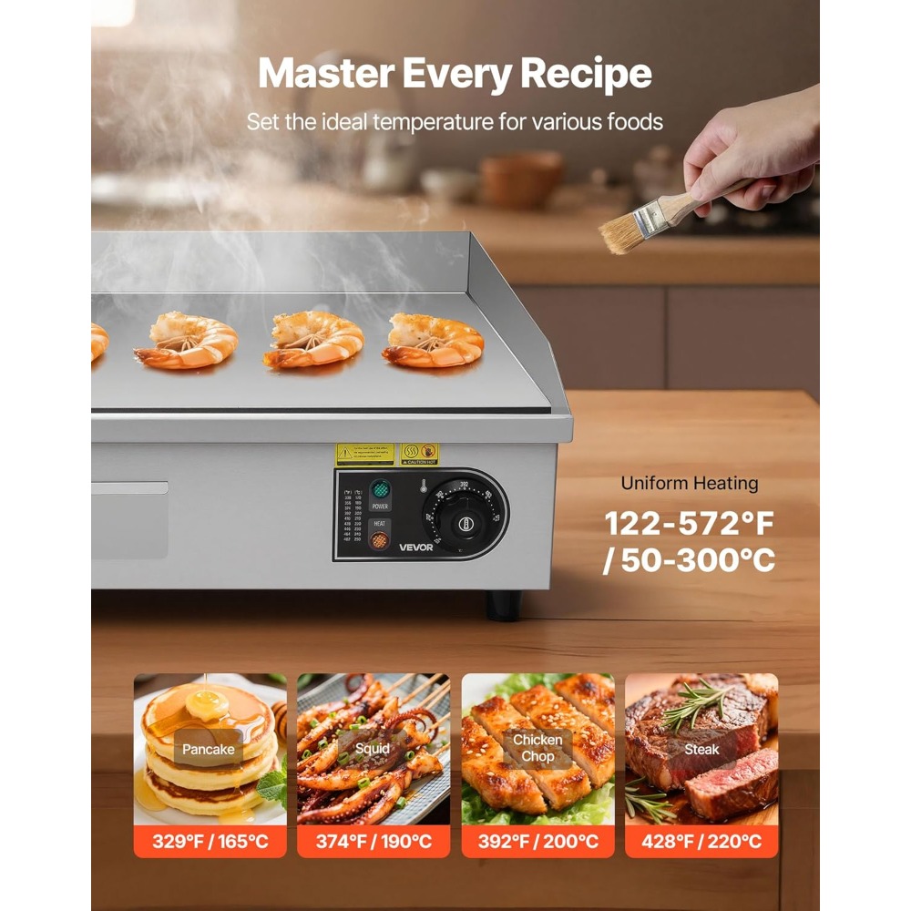 US Shipping Commercial Electri - Electric Griddle Flat Top incelemesi ve fiyatı