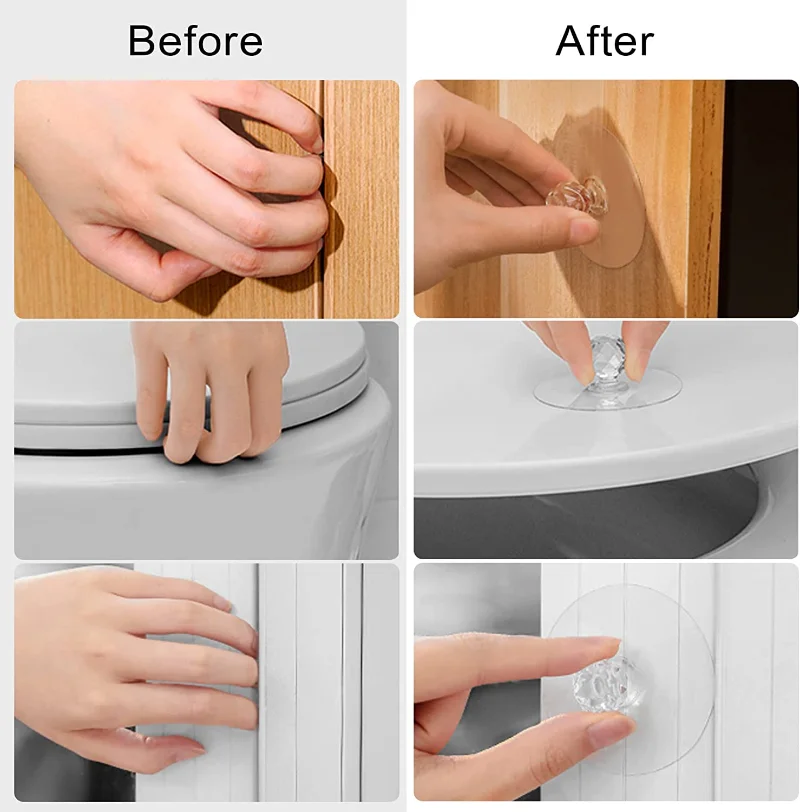 2/10Pcs Punch-free Drawer Knob - Commercial Kitchen Cabinet incelemesi ve fiyatı