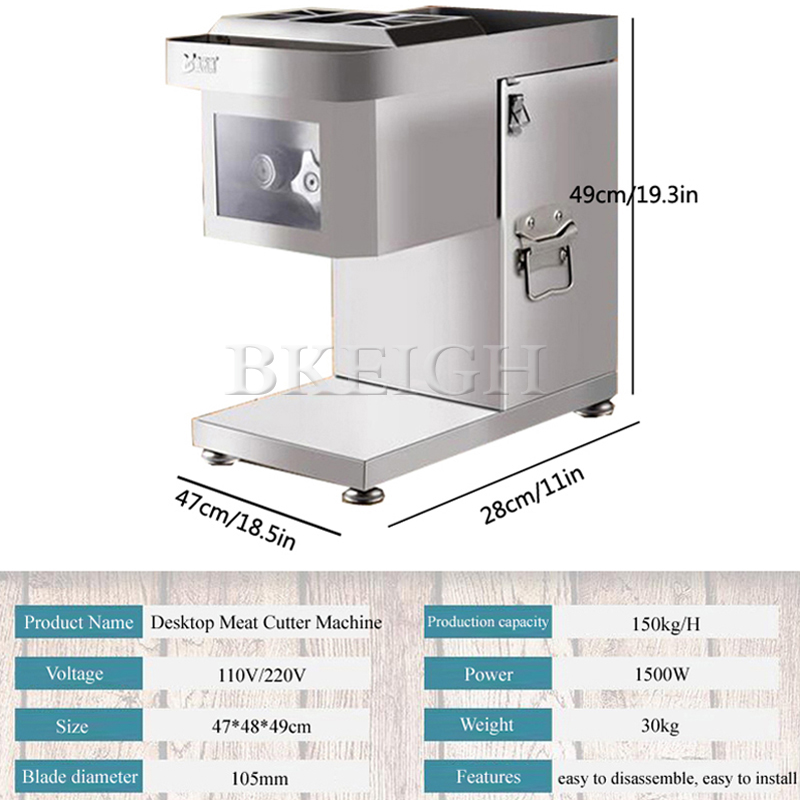 Electric Commercial Meat Cutte - Commercial Kitchen Appliances incelemesi ve fiyatı