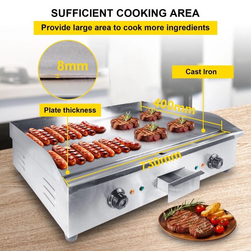New Product Commercial Electri - Electric Griddle Flat Top incelemesi ve fiyatı