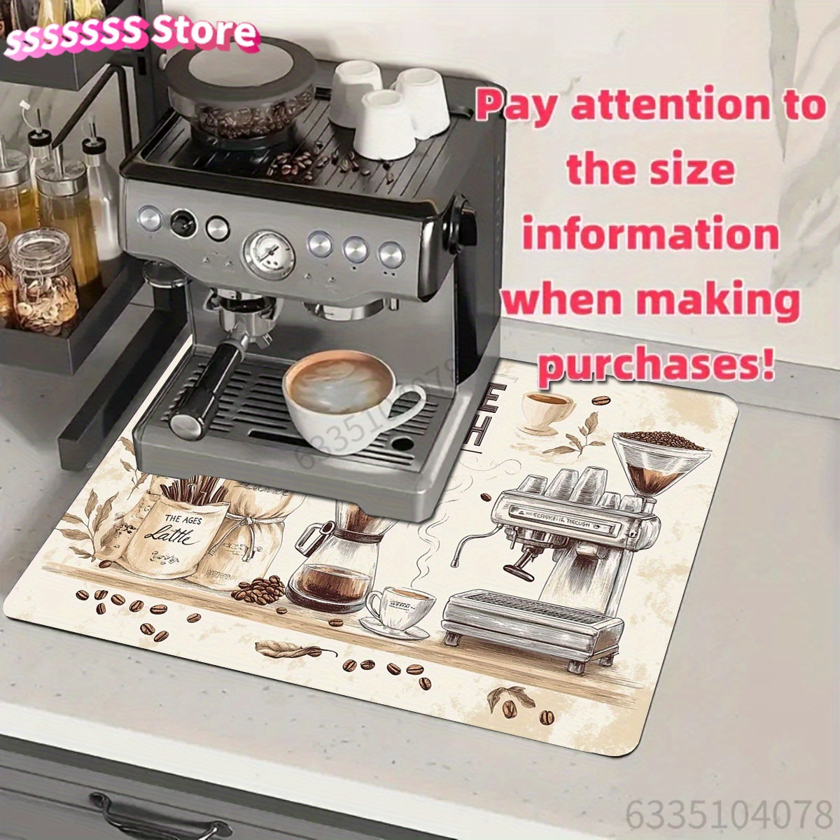 Coffee Machine Mat Suitable fo - Commercial Kitchen Griddle incelemesi ve fiyatı