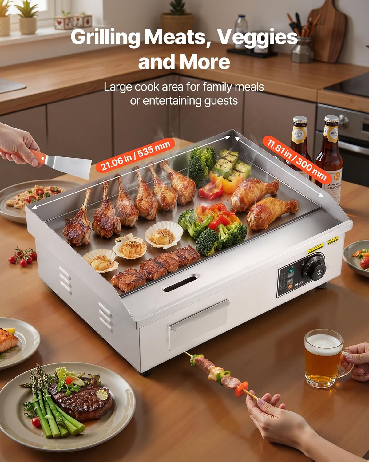Commercial Electric Griddle 21 - Electric Griddle Flat Top incelemesi ve fiyatı
