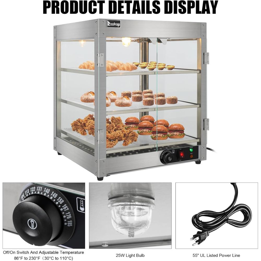 3 Tier Commercial Countertop P - Commercial Kitchen Cabinet incelemesi ve fiyatı