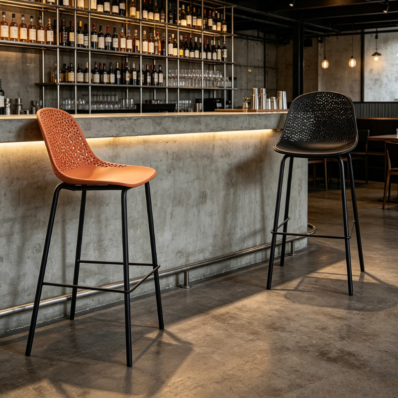 Light Luxury Bar Chair Designe - Commercial Kitchen Lighting Design incelemesi ve fiyatı